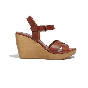 Madewell Wylie Brown Wedges